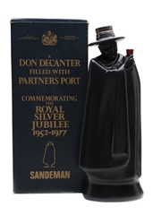 Sandeman Partners Port Don Decanter Royal Silver Jubilee 1952-1977 75cl / 20%
