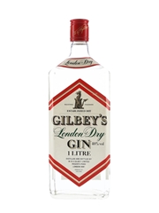 Gilbey's London Dry Gin Bottled 1980s 100cl / 40%