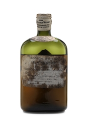Black & White Spring Cap Bottled 1930s-1940s 37.5cl / 40%