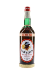 Bardinet Negrita Old Nick Rum Bottled 1960s 75cl