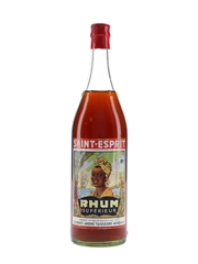 Saint Esprit Rhum Superieur Bottled 1950s 100cl / 45%