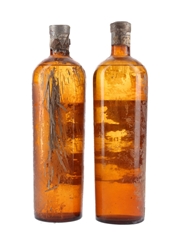 A Teissedre Curacao Bottled 1940s-1950s 2 x 100cl