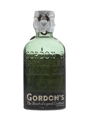 Gordon's Special Dry London Gin Bottled 1940s-1950s - Spring Cap 5cl
