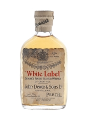 Dewar's White Label Spring Cap Bottled 1950s 5cl / 40%