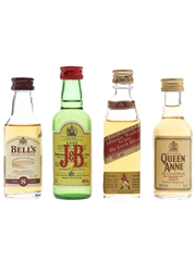 Bell's, J&B, Johnnie Walker & Queen Anne
