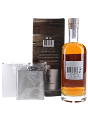 Glendalough Double Barrel Aged Irish Single Grain Whiskey & Hip Flask 70cl / 42%