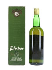 Talisker 8 Year Old Bottled 1980s - The Distiller's Agency Ltd 75cl / 45.8%