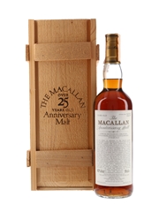 Macallan 1972 25 Year Old  Anniversary Malt