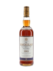 Macallan 1982 18 Year Old  70cl / 43%