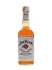 Jim Beam White Label Bottled 1980s - Spirit 75cl / 40%