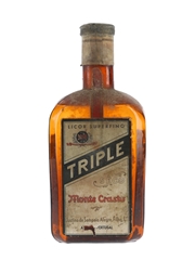 Monte Crasto Triple Seco Bottled 1950s 75cl