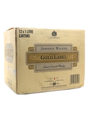 Johnnie Walker Gold Label 18 Year Old 12 x 100cl / 43%