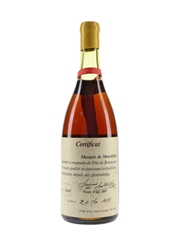 Marquis de Montdidier 1897 VSOP Eau De Vie De Bourgogne Bottled 1977 - Large Format 150cl / 40%