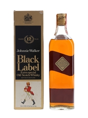 Johnnie Walker Black Label 12 Year Old Bottled 1970s 75cl / 40%