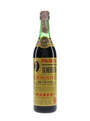 Pages Amaro Quinquina Bottled 1970s 75cl / 15%