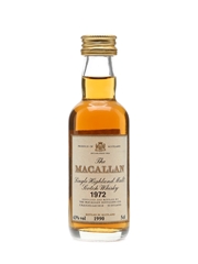 Macallan 1972 Bottled 1990 5cl