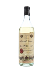 Bacardi Carta Blanca Bottled 1910s - Santiago De Cuba 75cl