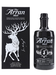 Arran 10 Year Old White Stag Tasting Panel 2018 - Signed Bottle 70cl / 55.4%