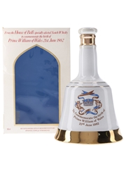 Bell's Ceramic Decanter Prince William Of Wales 1982 50cl / 40%