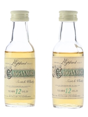 Cragganmore 12 Year Old Bottled 1980s - 1990s 2 x 5cl / 40%