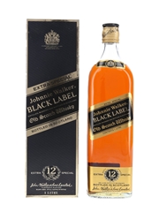 Johnnie Walker Black Label 12 Year Old Bottled 1980s 100cl