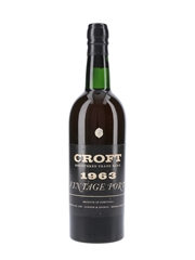 Croft 1963 Vintage Port