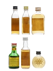Assorted Blended Scotch Whisky & Liqueur Argyll, Old St. Andrews, Cairns, Dufftown, John O'Groats, Old Troon 4.7cl-5cl