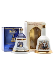 2 x Bell's Decanters Wedding 75cl