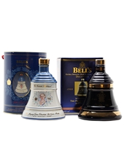 2 x Bell's Decanters 50th & 90th Birthday 70cl & 75cl