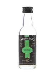 Glenburgie Glenlivet 18 Year Old Bottled 1990s-2000s - Cadenhead's 5cl / 59.1%