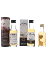 Ardmore, Bowmore 12 Year Old & Teacher's  3 x 5cl