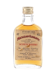 Macallan Glenlivet 15 Year Old Bottled 1960s-1970 - Donini 4cl / 43%