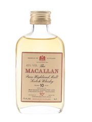 Macallan 10 Year Old Gordon & MacPhail Bottled 1970s 4cl / 40%
