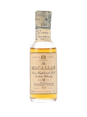 Macallan 12 Year Old 80 Proof Bottled 1970s-1980s 4cl / 43%