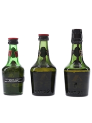 VAT 69 Bottled 1950s & 1960s 3 x 5cl / 40%