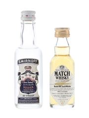 Match Whisky & Smirnoff Blue Label