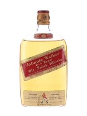 Johnnie Walker Red Label Bottled 1960s 37.5cl