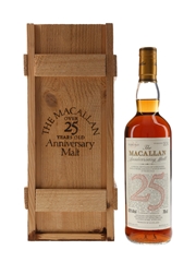 Macallan 1971 25 Year Old Anniversary Malt