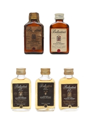 Assorted Ballantine's Blended Scotch Whisky 5 x 5cl 