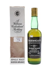 Glencadam 1966 23 Year Old Bottled 1990 - Cadenhead's 37.5cl / 46%