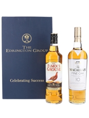 The Edrington Group Celebrating Success Famous Grouse & Macallan 2 x 70cl / 40%