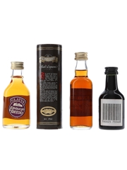 Assorted Scotch Whisky Liqueurs Cock O' The North, Glavya & Glenturret 3 x 5cl