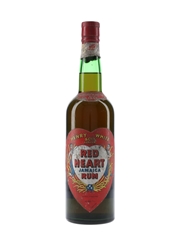 Red Heart Jamaica Rum Bottled 1950s 75cl / 43%