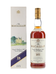 Macallan 1971 18 Year Old Bottled 1989 - Jumac 75cl / 43%