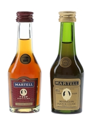 Martell VSOP Medaillon Bottled 1970s 2 x 3cl / 40%