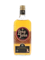Long John 12 Year Old Bottled 1980s - Stock 75cl / 43%