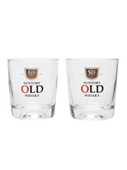 Suntory Old Whisky Glasses 50th Anniversary 