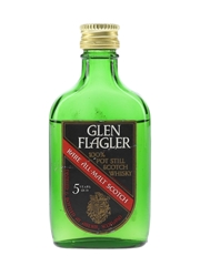 Glen Flagler 5 Year Old Rare All Malt Bottled 1970s - Inverit 4cl / 40%