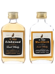 Linkwood & Mortlach Bottled 1970s - Gordon & MacPhail 2 x 5cl / 40%