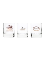 Bunnahabhain, Glenfiddich & Tamdhu Whisky Glasses 